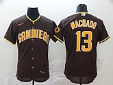 Padres 13 Manny Machado Brown Nike 2020 Flexbase Jerseys,baseball caps,new era cap wholesale,wholesale hats